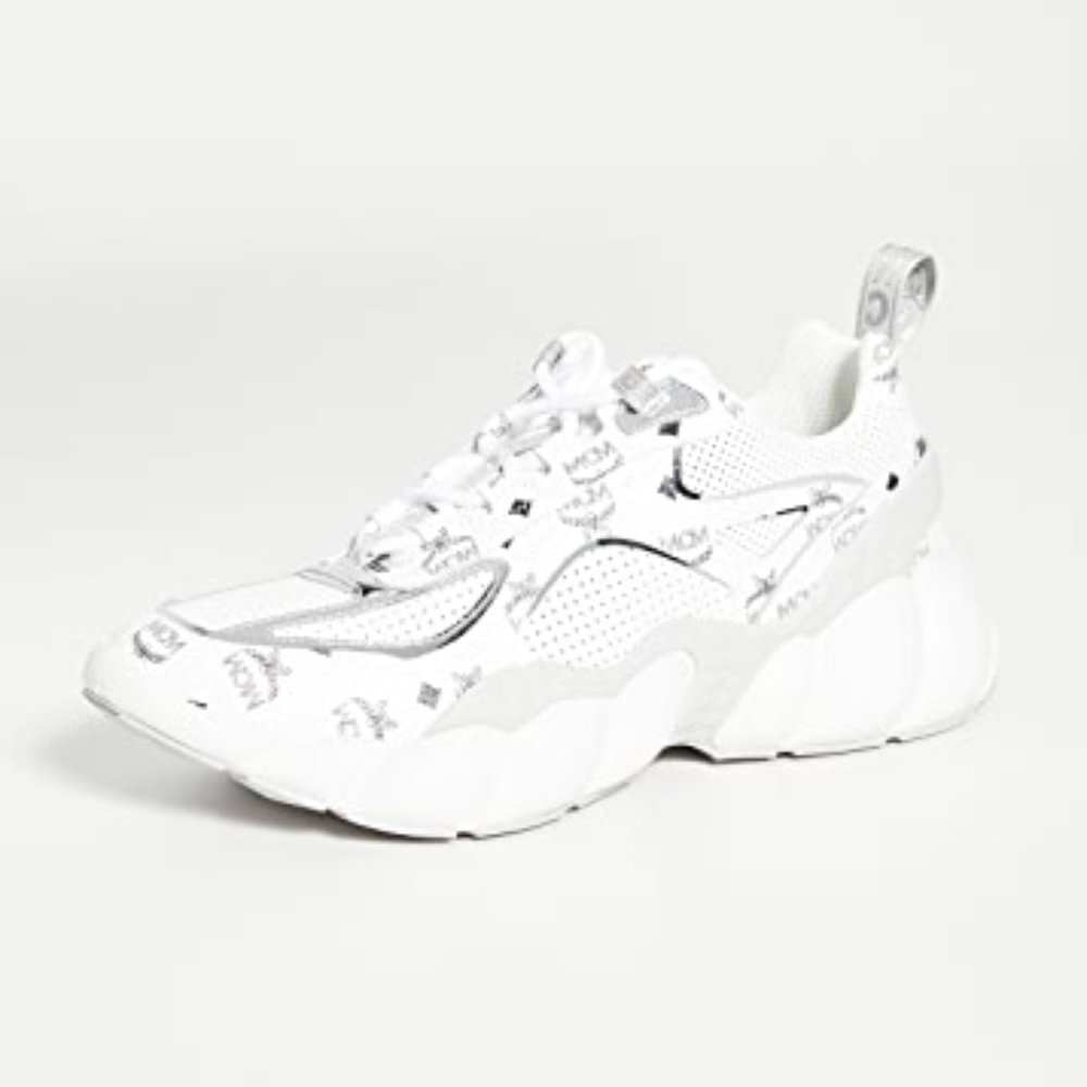 New Men MCM Himmel Sneakers White